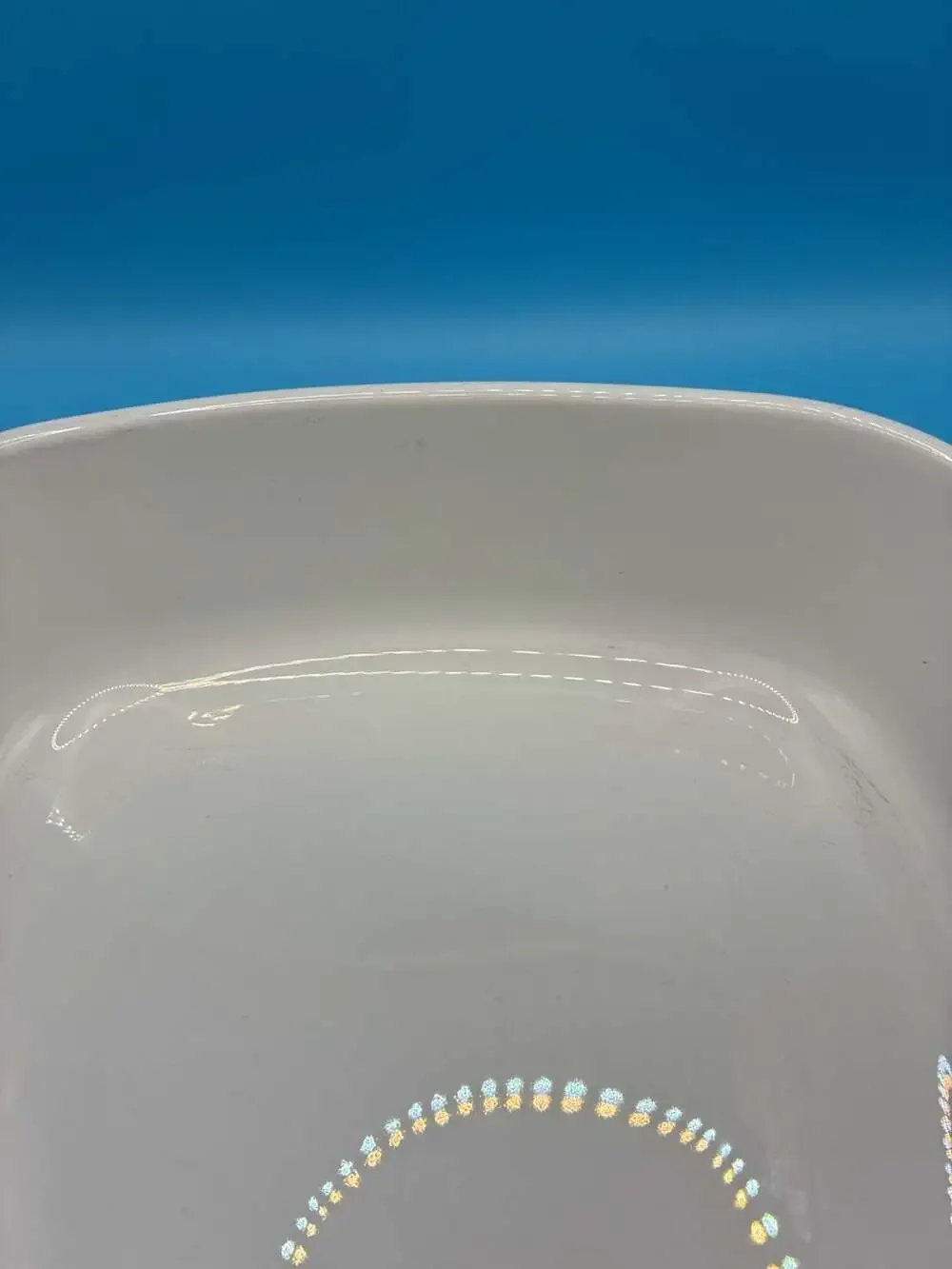 CorningWare Blue Cornflower 1 Quart Casserole Baking Dish A-1-B No Lid
